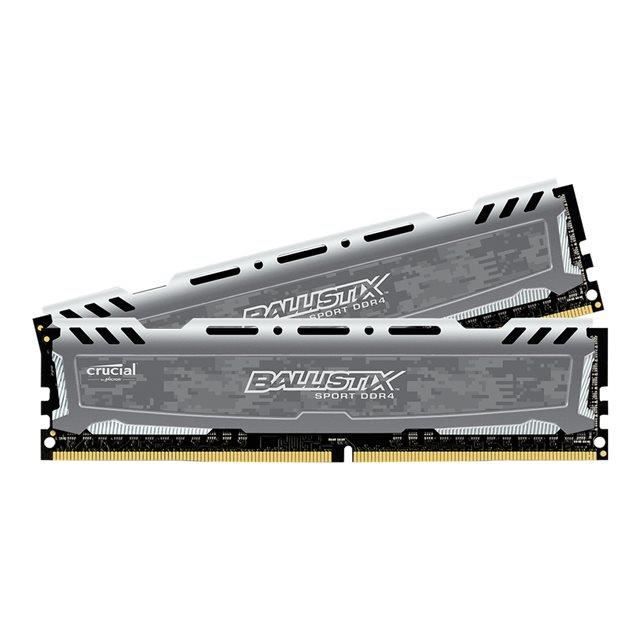 BALLISTIX SPORT LT Gris Mémoire PC KIT - DDR4 - 32GB(16GB*2) - 2400