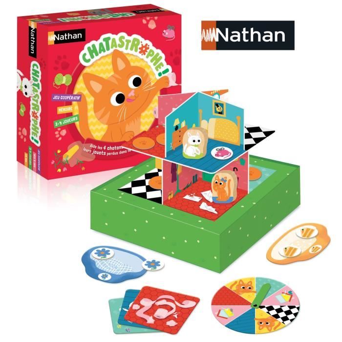 NATHAN Jeu de Société Chatastrophe !