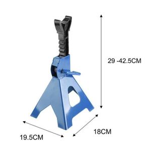 KS TOOLS Chandelles à crémaillère x 2-3 tonnes
