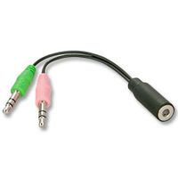 HUB CABLING® Cable Jack 3.5mm femelle 2 Jack 3.5mm mal HUB CABLING® Cable Jack 3.5mm femelle 2 Jack 3.5mm mal