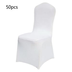 HOUSSE DE CHAISE 50pcs Housses de chaise pour Mariage / Party