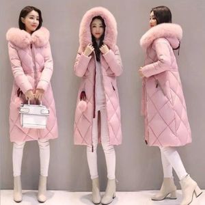 Nouveau Hiver Fourrure Européenne Femmes Doudoune Col Mode De rEYqRrWz