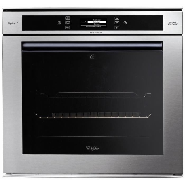 WHIRLPOOL AKZM8920GK - Four électrique - Chaleur pulsée - 73 L - Nettoyage starclean - A+ - Inox Ixelium