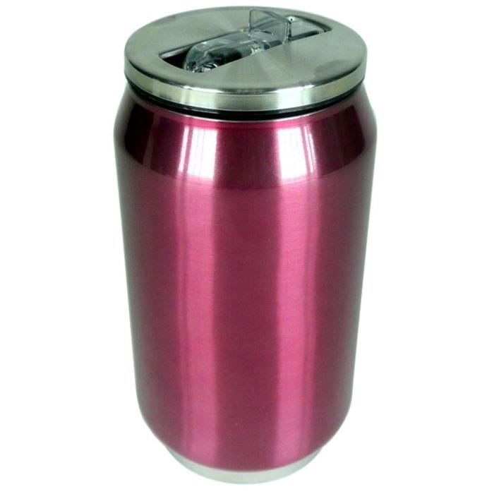 YOKO DESIGN Canette isotherme 280ml - Framboise