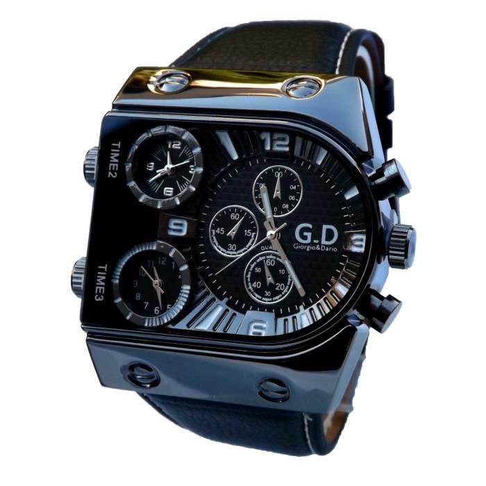 montre homme gros cadran affichage design montre homme gros cadran affichage design