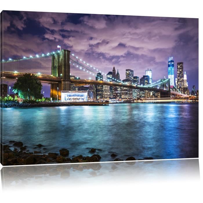 90x30cm TOILES IMPRIMEE - TABLEAU MODERNE DECORATION MURALE - NEW YORK-NY-02T2 90x30cm TOILES IMPRIMEE - TABLEAU MODERNE DECORATION MURALE - NEW YORK-NY-02T2