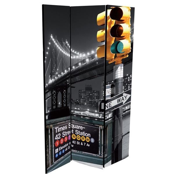 PARAVENT PONT NEW YORK H180 cm, L 120 cm   Achat / Vente PARAVENT