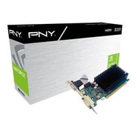 CARTE GRAPHIQUE INTERNE PNY Carte graphique NVIDIA GeForce® GT 710 - 1 Go CARTE GRAPHIQUE INTERNE PNY Carte graphique NVIDIA GeForce® GT 710 - 1 Go