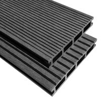 CLÔTURE - GRILLAGE Panneaux de terrasse WPC avec accessoires 26 m² gr CLÔTURE - GRILLAGE Panneaux de terrasse WPC avec accessoires 26 m² gr