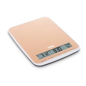 DOMO DO9106W Balance de cuisine ? Jusqu?? 10kg - Saumon