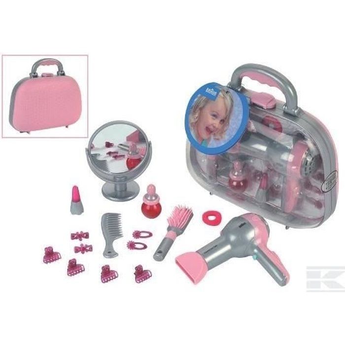 BRAUN - Mallette Coiffure et sèche cheveux