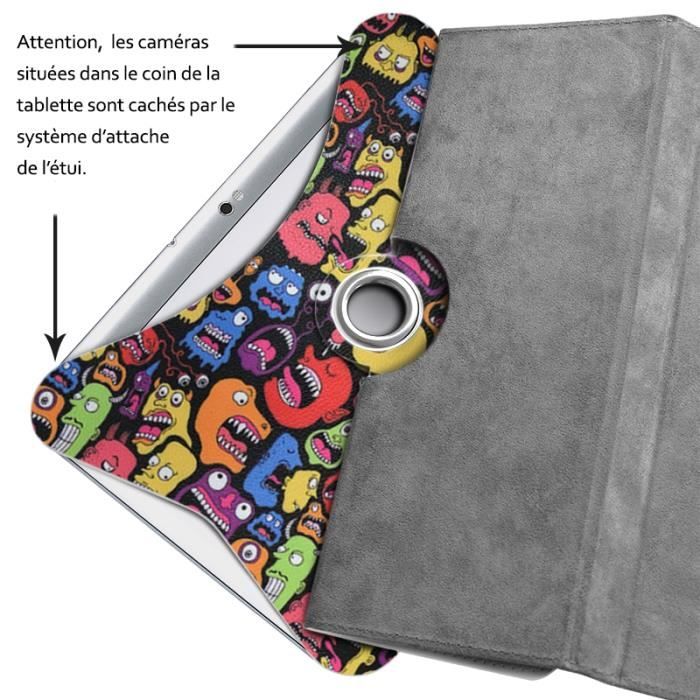 Etui Support Universel L Motif LM21 pour Asus3