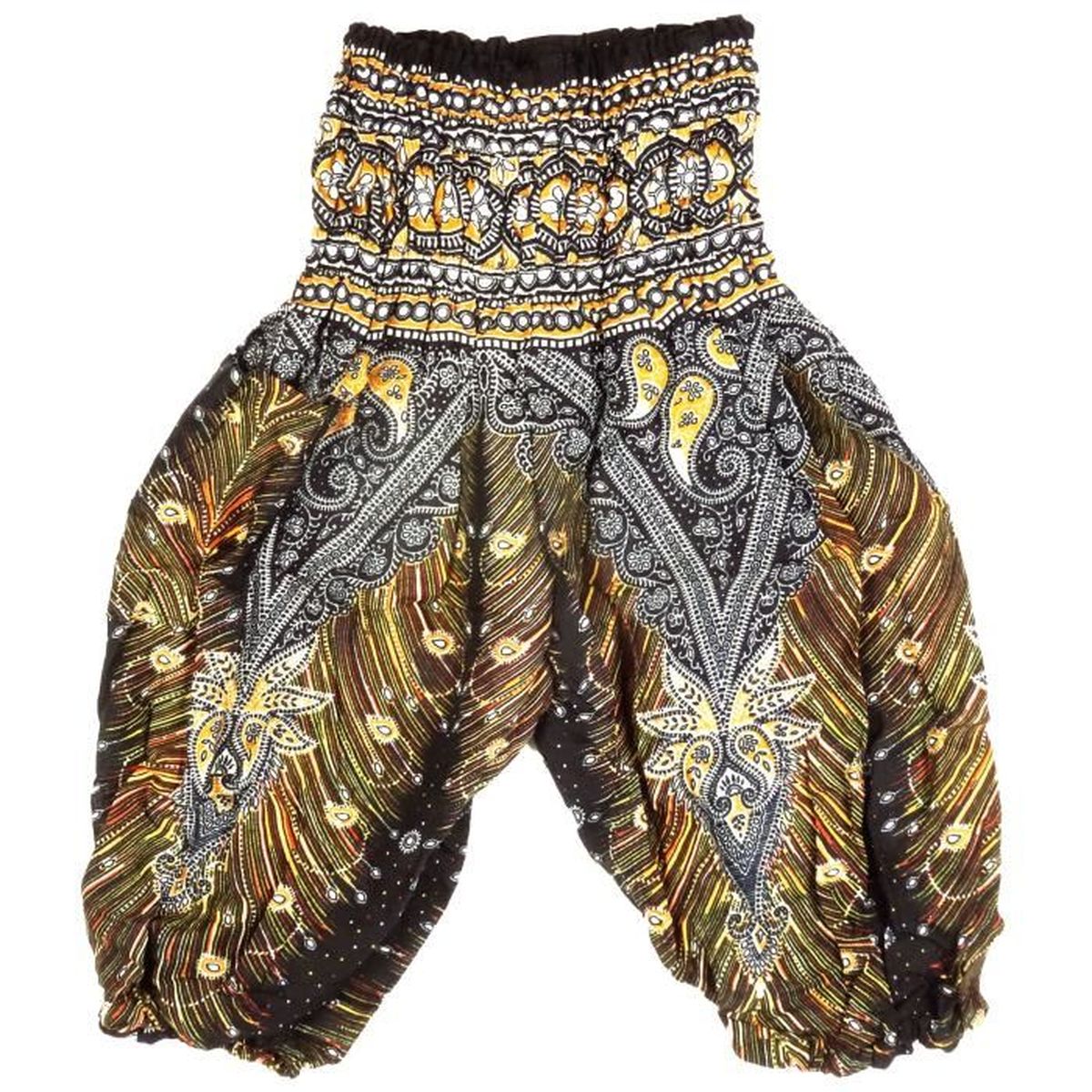 PANTALON Sarouel 1 / 2 Ans bébé Enfant Pantalon Ethnique Ha