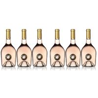 VIN ROSÉ Lot de 6 Miraval Côtes de Provence AOP 2017 VIN ROSÉ Lot de 6 Miraval Côtes de Provence AOP 2017