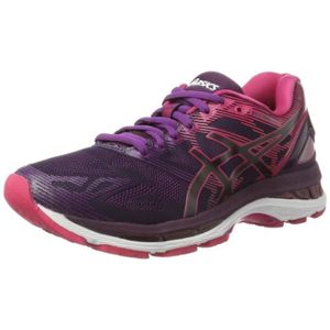 asics gel nimbus 19 femme brun