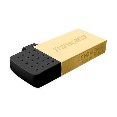 TRANSCEND Clé USB JETFLASH 380 - 64 Go - Placage Or