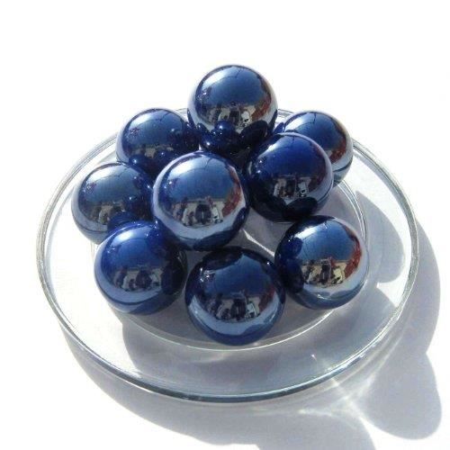 2 Billes Pétrole En Verre 43mm - Pour Collectionneurs Et Jeux