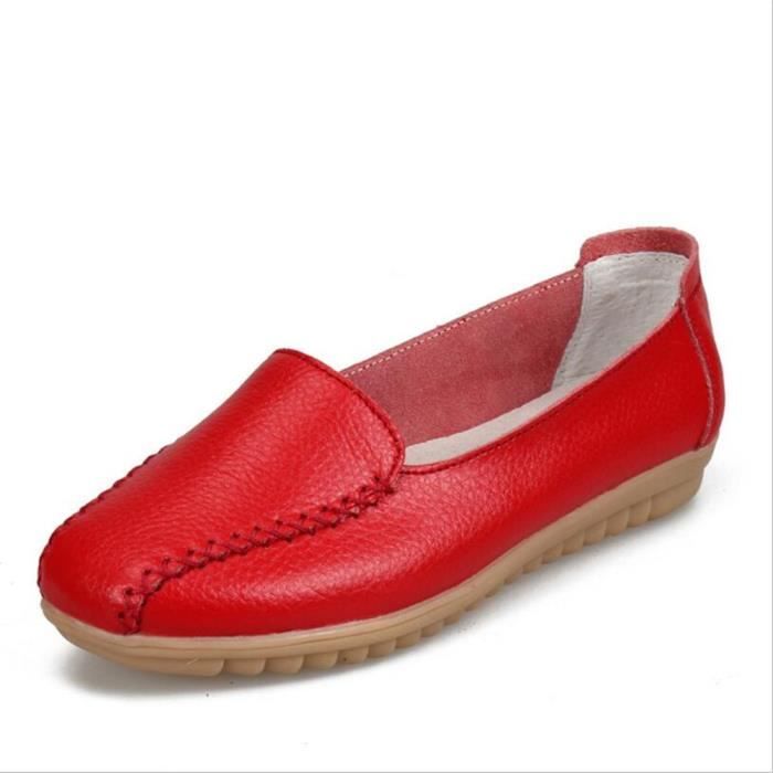 Confortable Super 40 Nouvelle Grande Taille De Moccasins Chaussure Arrivee 35 Luxe Moccasin Supérieure Marque Femmes Qualité nv8PNwym0O