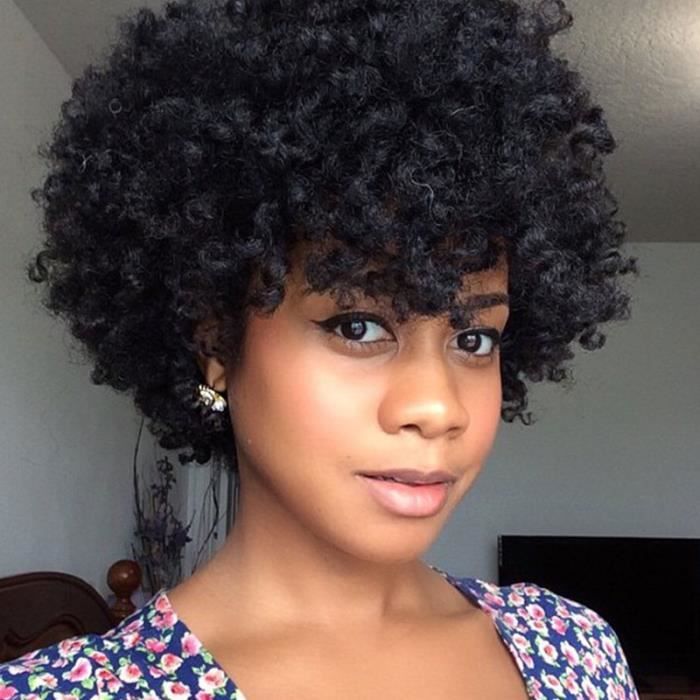 Naturel Perruque  Afro  Cr pus  Boucl s Perruques  Pour Les 