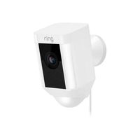 CAMÉRA IP RING Caméra de surveillance filaire Spotlight - Bl CAMÉRA IP RING Caméra de surveillance filaire Spotlight - Bl