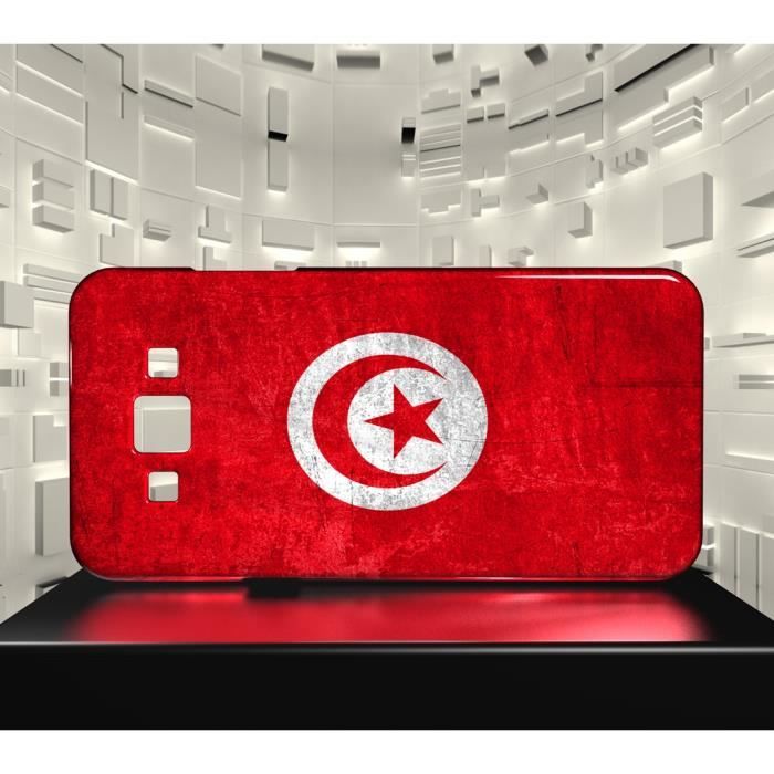 coque samsung j3 2016 drapeau tunisie
