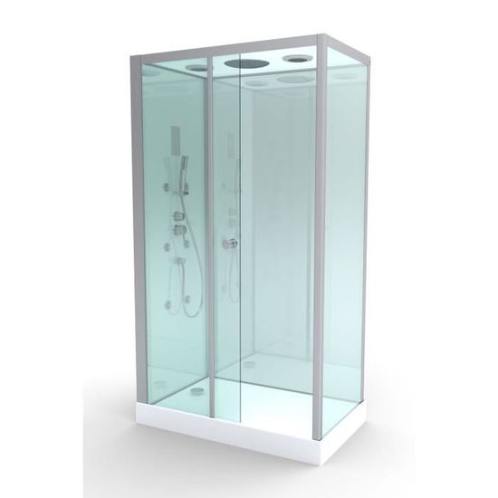 AURLANE Cabine de douche Zen 70x120cm - Achat / Vente cabine de ... AURLANE Cabine de douche Zen 70x120cm - Achat / Vente cabine de ...