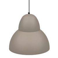 LUSTRE ET SUSPENSION QUETZAL Suspension en acier - Ø25 x H80 cm - Taupe LUSTRE ET SUSPENSION QUETZAL Suspension en acier - Ø25 x H80 cm - Taupe