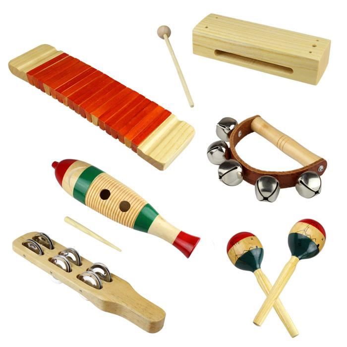Tera 6 en 1 Kit Jouet d enfants Instruments  musical  en 