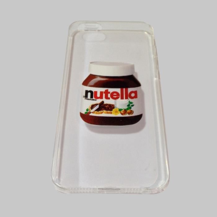 coque iphone 5 nutella 3d