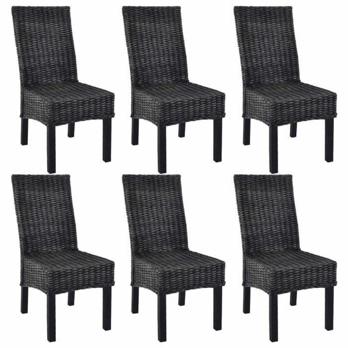 lot 6 chaises rotin - achat / vente pas cher