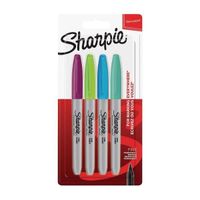 Boîte de classement SHARPIE Lot de 4 marqueurs permanents - Pointe fin Boîte de classement SHARPIE Lot de 4 marqueurs permanents - Pointe fin