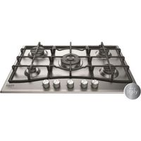 PLAQUE GAZ HOTPOINT PNN 751 IX - Table de cuisson gaz - 5 foy PLAQUE GAZ HOTPOINT PNN 751 IX - Table de cuisson gaz - 5 foy