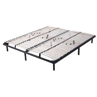 SOMMIER Sommier à lattes 140x190 Pieds inclus Résistant a SOMMIER Sommier à lattes 140x190 Pieds inclus Résistant a