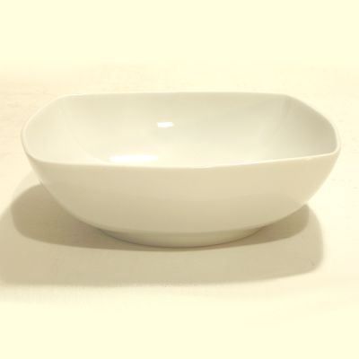 Assiette calotte 17 cm Carrée SQUARE Blanche   Achat / Vente ASSIETTE