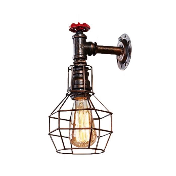 Murale Pour Et Jour Tuyau Decoratif Eclairage BarSalon Lustre À Abat Design Industriel Couch Rétro Luminaire Applique Chambre Tube nkN80OwPX