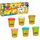 PLAY-DOH 6 pots de pâtes + 6 gratuits