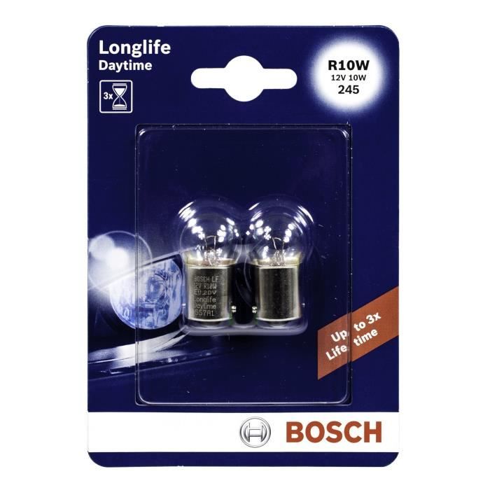 BOSCH Ampoule Longlife Daytime 2 R10W 12V 10W