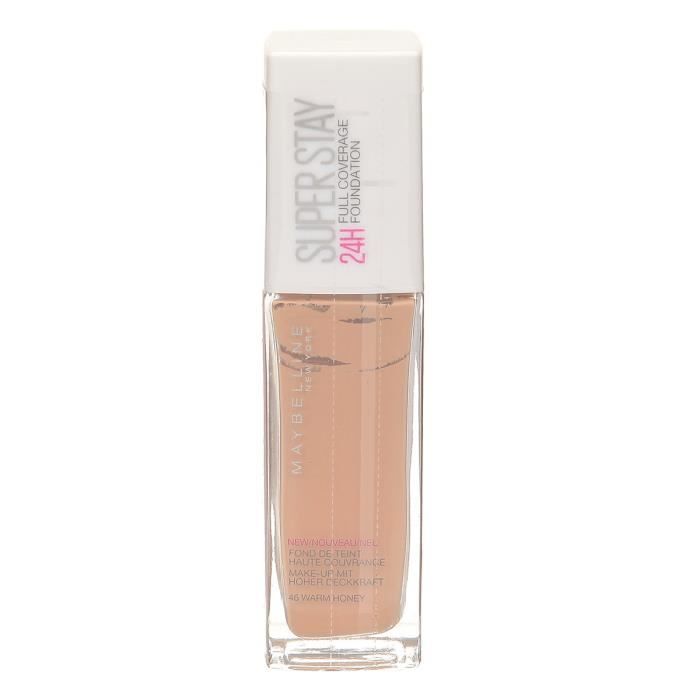 GEMEY MAYBELLINE Superstay 24h - Fond de teint liquide - 46W Honey