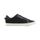 Basket noir cuir femme