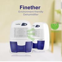 DÉSHUMIDIFICATEUR Finether 500ml Déshumidificateur d’air Mini Portab DÉSHUMIDIFICATEUR Finether 500ml Déshumidificateur d’air Mini Portab
