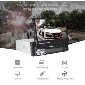 7'' Bluetooth Stéréo Autoradio Voiture Tactile MP5 MP4 MP3 Audio AUX USB FM Télécommande 7'' Bluetooth Stéréo Autoradio Voiture Tactile MP5 MP4 MP3 Audio AUX USB FM Télécommande