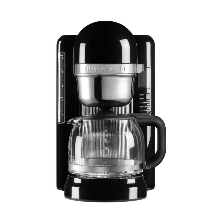 KITCHENAID 5KCM1204EOB Cafetière filtre programmable - 1100 W - 1,70 L - Noir