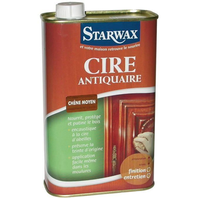 Cire antiquaire liquide - chêne moyen - 1 L