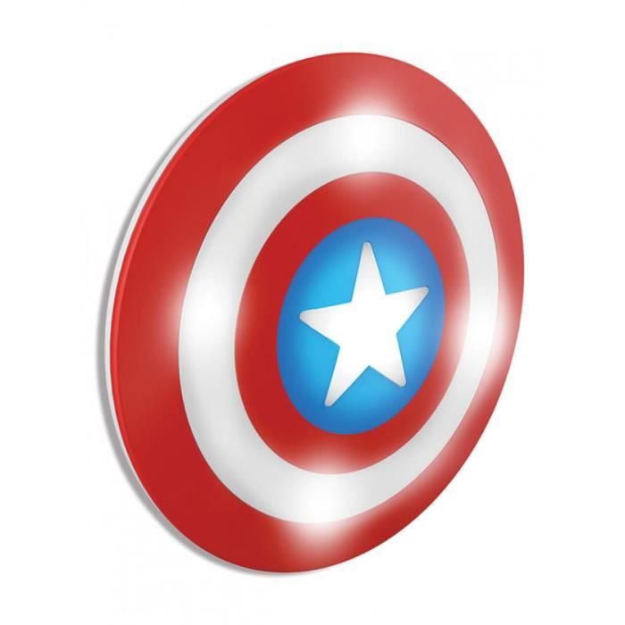 Applique Murale 3d Marvel Bouclier De Captain America Achat