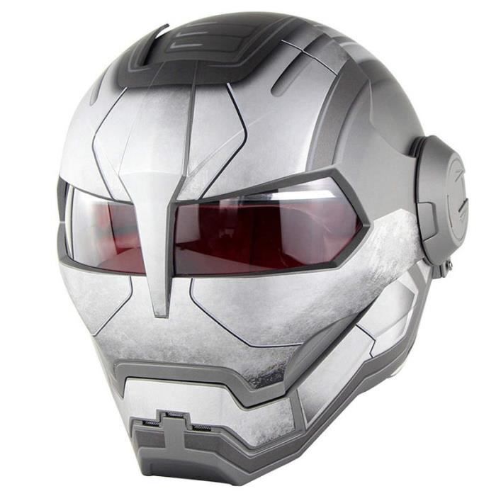 Casque Moto Unisexe De Marque Luxe Transformateurs Iron Man Soman