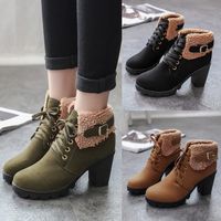 APRES SKI - SNOWBOOT Bottes d'hiver pour femmes Chaussures à lacets en APRES SKI - SNOWBOOT Bottes d'hiver pour femmes Chaussures à lacets en