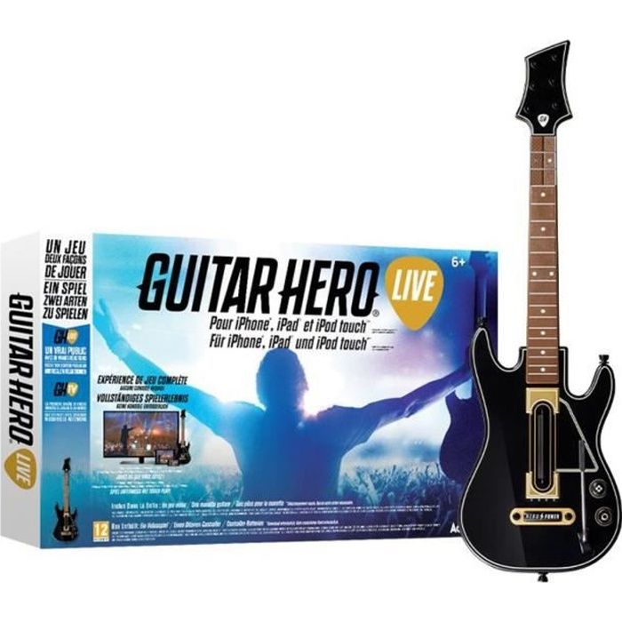 Guitar Hero Live Jeu iPhone iPad iPod Touch