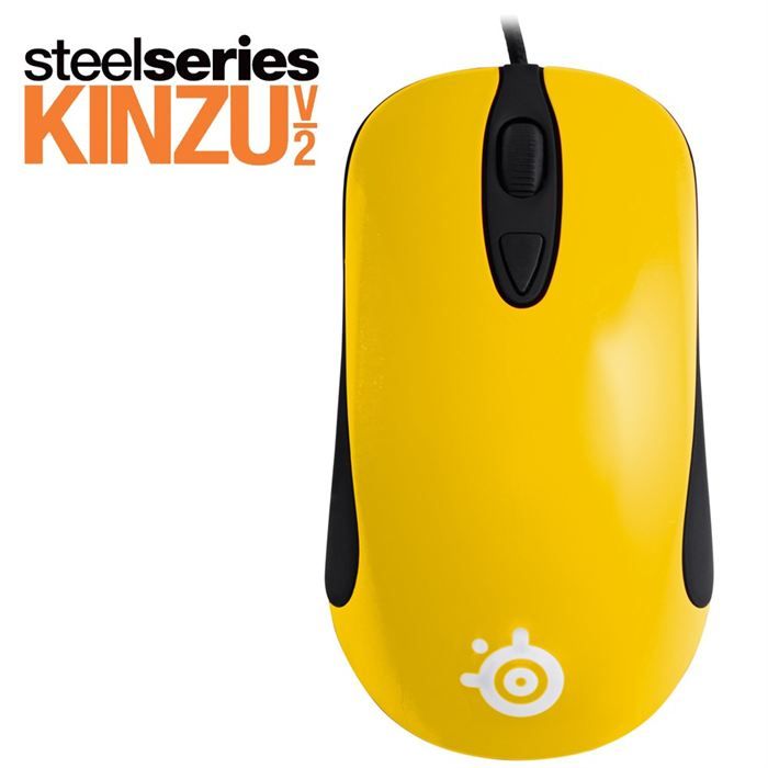 Steelseries Kinzu v2 Jaune   Achat / Vente SOURIS Steelseries Kinzu v2