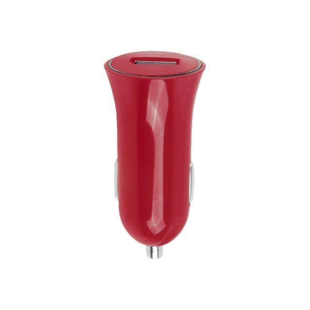 MUVIT SPRING Chargeur Voiture 1USB 1A Rouge