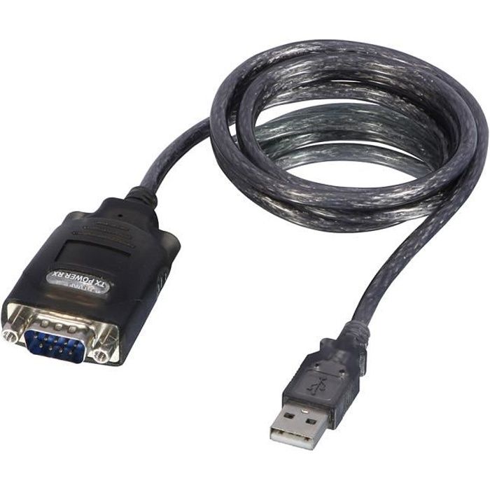 LINDY Convertisseur USB Série RS232 avec fonction COM Port Retention